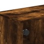 Couchtisch mit Glastüren aus geräucherter Eiche, 68,5 x 50 x 50 cm von , Couchtisch - Ref: Foro24-836543, Preis: 48,34 €, Rab...