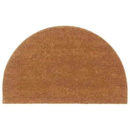 Halbrunde Fußmatte aus natürlicher Kokosfaser, 50 x 80 cm von , Fußmatten - Ref: Foro24-155601, Preis: 37,45 €, Rabatt: %