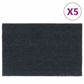 Fußmatten 5 Stück dunkelgrau Kokosfaser 40x60 cm von , Fußmatten - Ref: Foro24-155585, Preis: 68,04 €, Rabatt: %