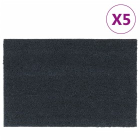 Fußmatten 5 Stück dunkelgrau Kokosfaser 40x60 cm von , Fußmatten - Ref: Foro24-155585, Preis: 66,76 €, Rabatt: %