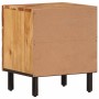 Mesitas de noche 2 uds madera maciza de acacia 40x33x46 cm de , Mesitas de noche - Ref: Foro24-356852, Precio: 73,71 €, Descu...