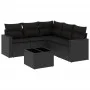 6-piece garden sofa set with black synthetic rattan cushions by , Modular outdoor sofas - Ref: Foro24-3251292, Price: 416,09 ...
