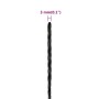 Arbeitsseil aus schwarzem Polypropylen 3 mm 50 m von , Seile und Metallschnüre - Ref: Foro24-152997, Preis: 12,11 €, Rabatt: %