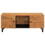 Solid acacia wood coffee table 100x54x40 cm by , Coffee table - Ref: Foro24-356867, Price: 98,42 €, Discount: %