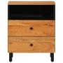 Solid acacia wood bedside table 50x33x60 cm by , Nightstands - Ref: Foro24-356865, Price: 65,30 €, Discount: %
