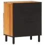 Solid acacia wood bedside table 50x33x60 cm by , Nightstands - Ref: Foro24-356865, Price: 65,30 €, Discount: %