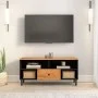 Solid acacia wood TV stand 100x33x46 cm by , TV Furniture - Ref: Foro24-356871, Price: 68,57 €, Discount: %