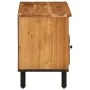 Mueble de TV madera maciza de acacia 100x33x46 cm de , Muebles TV - Ref: Foro24-356871, Precio: 68,57 €, Descuento: %