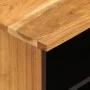 Mueble de TV madera maciza de acacia 100x33x46 cm de , Muebles TV - Ref: Foro24-356871, Precio: 68,57 €, Descuento: %