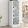 Sideboard mit weißen Glastüren 35x37x109 cm von , Sideboards - Ref: Foro24-836385, Preis: 69,55 €, Rabatt: %