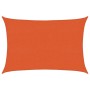 Toldo de vela naranja HDPE 160 g/m² 2x2,5 m