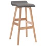 Dunkelgrauer Küchenhocker aus Stoff von vidaXL, Küchenhocker - Ref: Foro24-249574, Preis: 81,80 €, Rabatt: %