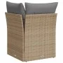 Corner garden sofa with beige synthetic rattan cushions by , Outdoor sofas - Ref: Foro24-366101, Price: 84,24 €, Discount: %