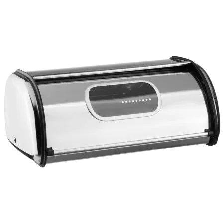 HI Silver Bread Bin 35.5x23x14.5 cm 11 L by HI, Bread bins - Ref: Foro24-429112, Price: 26,22 €, Discount: %