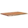 Solid acacia wood side table with natural edge, measuring 50x40x2.5 cm. by , Side tables - Ref: Foro24-370607, Price: 39,10 €...