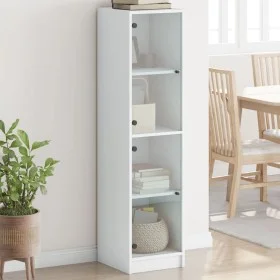 Sideboard mit weißen Glastüren 35x37x142 cm von , Sideboards - Ref: Foro24-836434, Preis: 99,32 €, Rabatt: %