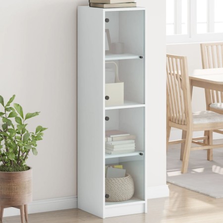 Sideboard mit weißen Glastüren 35x37x142 cm von , Sideboards - Ref: Foro24-836434, Preis: 101,04 €, Rabatt: %