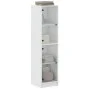 Sideboard mit weißen Glastüren 35x37x142 cm von , Sideboards - Ref: Foro24-836434, Preis: 99,32 €, Rabatt: %