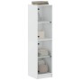 Sideboard mit weißen Glastüren 35x37x142 cm von , Sideboards - Ref: Foro24-836434, Preis: 101,04 €, Rabatt: %