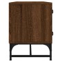 TV-Möbel mit Glastüren aus brauner Eiche 102x37x50 cm von , TV-Möbel - Ref: Foro24-836538, Preis: 55,50 €, Rabatt: %