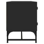 TV-Möbel mit schwarzen Glastüren 102x37x50 cm von , TV-Möbel - Ref: Foro24-836533, Preis: 66,74 €, Rabatt: %