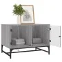 Sonoma grauer Couchtisch mit Glastüren 68,5x50x50 cm von , Couchtisch - Ref: Foro24-836544, Preis: 49,36 €, Rabatt: %