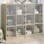 Estantería con puertas madera roble Sonoma 136x37x109 cm de , Librerías y estanterías - Ref: Foro24-3206512, Precio: 222,01 €...