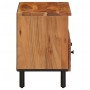 Mueble de TV madera maciza de acacia 70x33x46 cm de , Muebles TV - Ref: Foro24-356856, Precio: 64,99 €, Descuento: %
