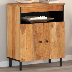 Armario auxiliar madera maciza de acacia 60x33x75 cm by , Sideboards - Ref: Foro24-356880, Price: 114,79 €, Discount: %