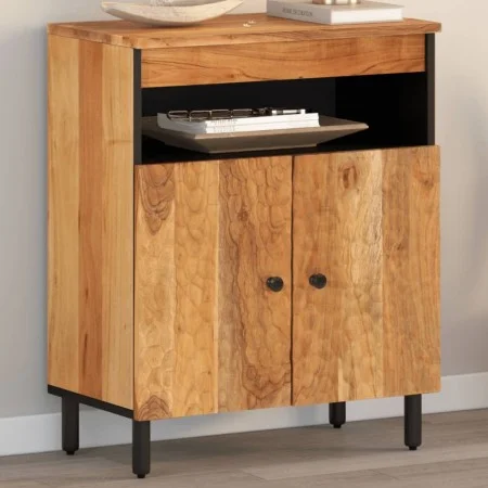 Massives Akazienholz-Nebenschrank 60x33x75 cm von , Sideboards - Ref: Foro24-356880, Preis: 112,97 €, Rabatt: %