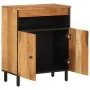 Massives Akazienholz-Nebenschrank 60x33x75 cm von , Sideboards - Ref: Foro24-356880, Preis: 112,97 €, Rabatt: %