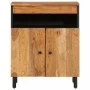 Massives Akazienholz-Nebenschrank 60x33x75 cm von , Sideboards - Ref: Foro24-356880, Preis: 112,97 €, Rabatt: %