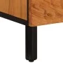 Mesita de noche de madera maciza de acacia 40x33x46 cm de , Mesitas de noche - Ref: Foro24-356861, Precio: 47,24 €, Descuento: %