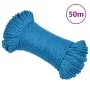 Cuerda de trabajo polipropileno azul 3 mm 50 m de , Sogas y cuerdas metálicas - Ref: Foro24-152958, Precio: 11,91 €, Descuent...