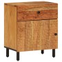 Mesita de noche madera maciza de acacia 50x33x60 cm de , Mesitas de noche - Ref: Foro24-356863, Precio: 65,95 €, Descuento: %