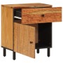 Mesita de noche madera maciza de acacia 50x33x60 cm de , Mesitas de noche - Ref: Foro24-356863, Precio: 65,95 €, Descuento: %