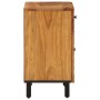 Mesita de noche madera maciza de acacia 50x33x60 cm de , Mesitas de noche - Ref: Foro24-356863, Precio: 65,95 €, Descuento: %