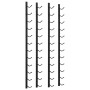 Wall wine racks for 12 bottles black iron 2 units by vidaXL, Wine racks - Ref: Foro24-282467, Price: 97,83 €, Discount: %