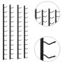 Wall wine racks for 12 bottles black iron 2 units by vidaXL, Wine racks - Ref: Foro24-282467, Price: 97,54 €, Discount: %