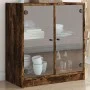 Nebenschrank mit rauchfarbenen Glastüren 68x37x75,5 cm aus Eichenholz. von , Sideboards - Ref: Foro24-836424, Preis: 68,86 €,...