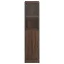 Vitrine mit brauner Eichenglastür 35x37x142 cm von , Sideboards - Ref: Foro24-836447, Preis: 86,99 €, Rabatt: %