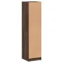 Vitrine mit brauner Eichenglastür 35x37x142 cm von , Sideboards - Ref: Foro24-836447, Preis: 86,99 €, Rabatt: %