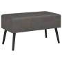 Gray synthetic leather coffee table 80x40x46 cm by vidaXL, Coffee table - Ref: Foro24-247545, Price: 73,46 €, Discount: %