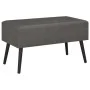 Gray synthetic leather coffee table 80x40x46 cm by vidaXL, Coffee table - Ref: Foro24-247545, Price: 67,18 €, Discount: %