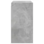 Wandmöbel mit grauen Glastüren und Betonoptik, 68x37x68,5 cm. von , Schließfächer und Lagerschränke - Ref: Foro24-836493, Pre...
