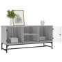 TV-Möbel mit grauen Sonoma-Glastüren 102x37x50 cm. von , TV-Möbel - Ref: Foro24-836537, Preis: 49,85 €, Rabatt: %