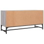 TV-Möbel mit grauen Sonoma-Glastüren 102x37x50 cm. von , TV-Möbel - Ref: Foro24-836537, Preis: 49,85 €, Rabatt: %