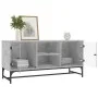 TV-Möbel mit grauen Betonglastüren 102x37x50 cm von , TV-Möbel - Ref: Foro24-836535, Preis: 66,60 €, Rabatt: %