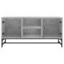 TV-Möbel mit grauen Betonglastüren 102x37x50 cm von , TV-Möbel - Ref: Foro24-836535, Preis: 66,60 €, Rabatt: %
