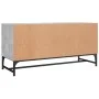 TV-Möbel mit grauen Betonglastüren 102x37x50 cm von , TV-Möbel - Ref: Foro24-836535, Preis: 66,60 €, Rabatt: %